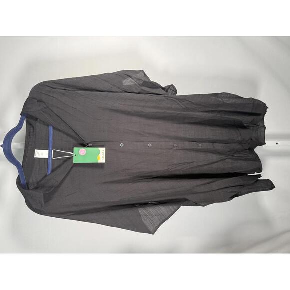 NWT Halara Work Blouse Black Large - Picture 2 of 6